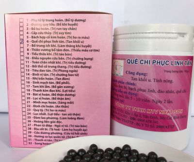 6 - Quế chi phục linh tán