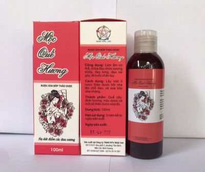 Rượu xoa bóp thảo dược