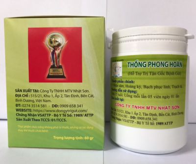 Trị bệnh gút