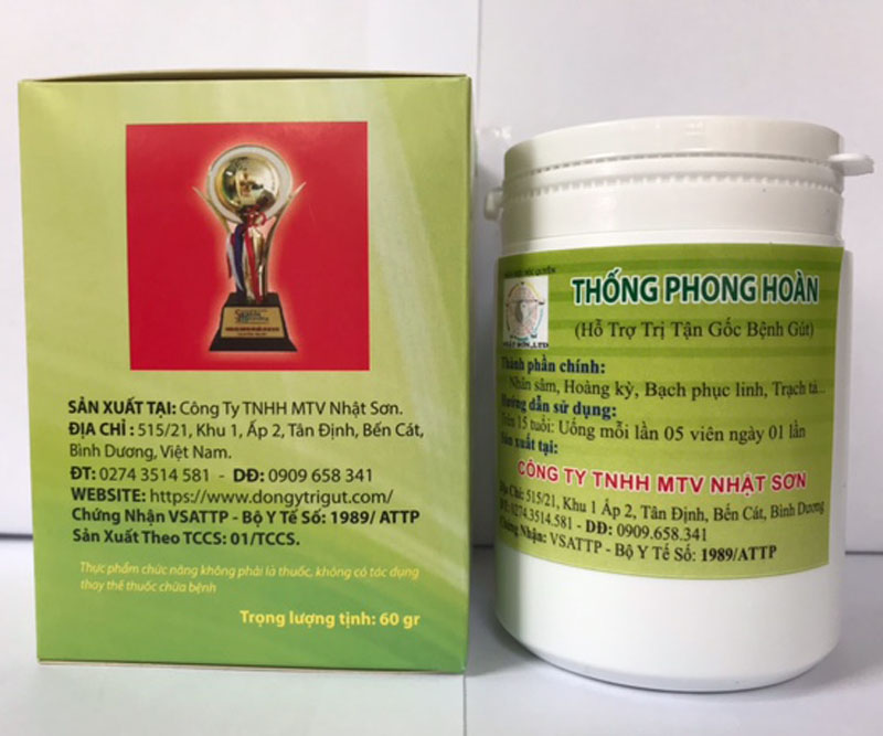 Trị bệnh gút
